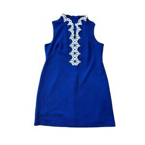 J. Howard Women's Sleeveless Sheath Embroidered dress; very stretchy; size 18,